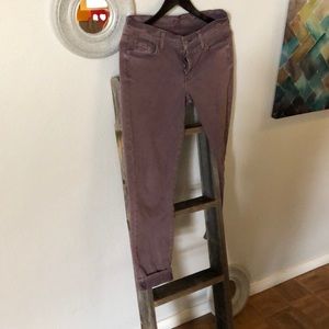 Seven for all mankind cropped skinny jeans